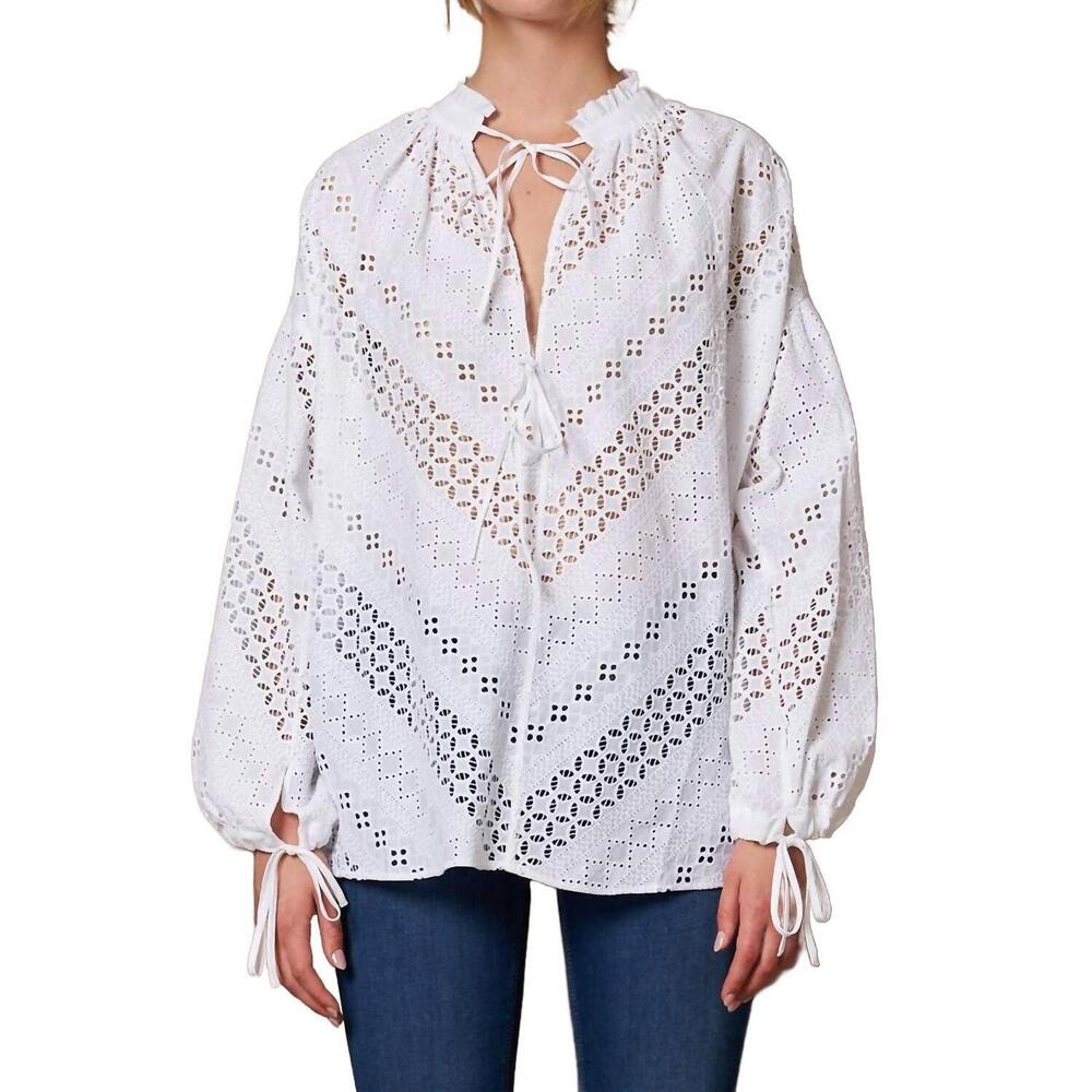 NEW BAGUTTA bagutta blouse in white